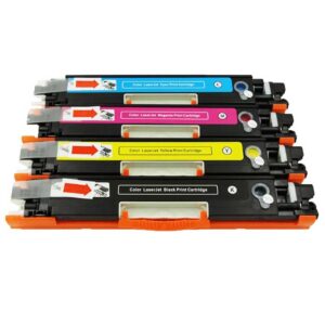 Pack 4 Toners HP CE310 / 126A Couleur Compatible